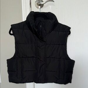 Garage Charcoal Puffer Vest